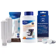 Akcesoria i części do ekspresów do kawy - Zestaw Bosch - AL-TES46 2 szt , TZ80001 Tabletki Czyszczące Bosch, UniDec 250ml - miniaturka - grafika 1