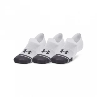 Skarpetki stopki treningowe uniseks (3-pack) Under Armour UA Performance Tech ULT - białe - Skarpetki damskie - miniaturka - grafika 1