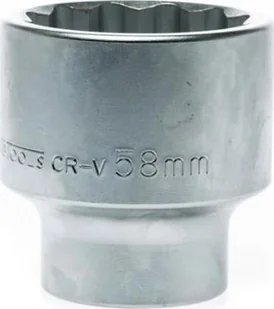 Teng Tools Nasadka 12-kątna z chwytem 1" 58 mm - Klucze i nasadki - miniaturka - grafika 1