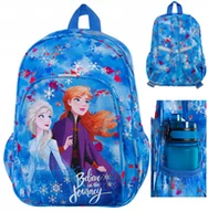 Plecaki szkolne i tornistry - Plecak szkolno przedszkolny Coolpack Kraina Lodu do przedszkola odblaski - miniaturka - grafika 1