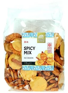 Golden Turtle Brand Krakersy ryżowo-kukurydziane Arare, snack miks Spicy 175g - Golden Turtle Brand 04567 - Kuchnie świata - miniaturka - grafika 1