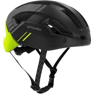 Kaski rowerowe - Spokey Kask rowerowy z oświetleniem 58-61 cm Spokey POINTER SPEED - miniaturka - grafika 1