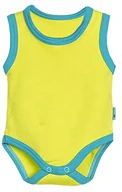 Body dla niemowląt - Body 56 Ramiączko na ramiączkach RAMKA ramki Bez rękawa ROZM. 56 Pampicio - miniaturka - grafika 1