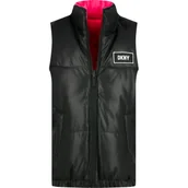 Kurtki i płaszcze dla dziewczynek - DKNY Kids Dwustronna Kamizelka | Regular Fit - miniaturka - grafika 1