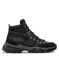 Sneakersy męskie - Sneakersy Boss Chester Halb Sdltny 1 50523901 Czarny - miniaturka - grafika 1