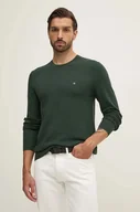 Swetry męskie - Calvin Klein sweter męski kolor zielony lekki K10K113410 - miniaturka - grafika 1