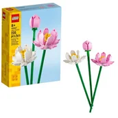 Klocki - LEGO Kwiaty lotosu 40647 - miniaturka - grafika 1
