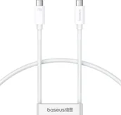 Kable USB - Kabel USB Baseus Kabel Baseus Superior 2 USB-C / USB-C 240W 1.8m biały - miniaturka - grafika 1