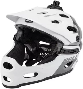 Bell Super 3R MIPS Helmet, biały/czarny 58-62cm 2022 Kaski MTB 210196-026 - Kaski rowerowe - miniaturka - grafika 1
