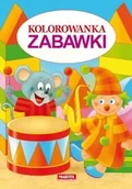 Książki edukacyjne - Kolorowanka Zabawki - Martel - miniaturka - grafika 1