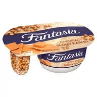 Kefiry, jogurty, maślanki - Fantasia Jogurt kremowy chrupiący słony karmel 99 g - miniaturka - grafika 1