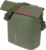 Torby podróżne - Basil City Bicycle Shopper Torba podróżna na rower Moss Green 14 - 16 L - miniaturka - grafika 1