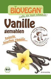 Inne BIO VEGAN (agaranta, drożdże i Wanilia mielona bourbon bezglutenowa BIO - Bio Vegan - 5g BP-4005394116319 - Przyprawy i zioła sypkie - miniaturka - grafika 1