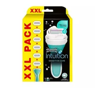Maszynki do golenia i wkłady - WILKINSON SWORD INTUITION SENSITIVE CARE XXL PACK MASZYNKA DO GOLENIA UCHWYT + 6 WKŁADÓW - miniaturka - grafika 1