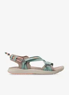 Sandały damskie - Sandały turystyczne damskie Columbia Sandal - fungi/apricot fizz - miniaturka - grafika 1