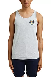 edc by ESPRIT Męski T-shirt, 044/jasnoszary 5, S - Koszulki męskie - miniaturka - grafika 1