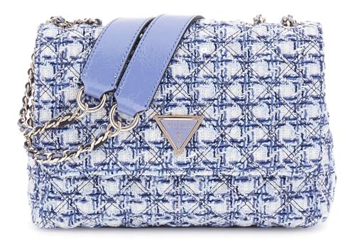 GUESS GIULLY 2 Comp CNVRTBLE Flap, torebka damska, pojedyncza, Stormy Blue, Taglia unica