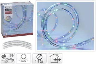 S.I.A S.I.A ROPE LIGHT LED 9MTR MULTI AXS200210 - Oświetlenie świąteczne - miniaturka - grafika 1