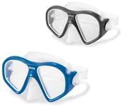 Maski do nurkowania - Intex Maska do nurkowania Reef Rider - niebieska 55977-N - miniaturka - grafika 1