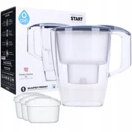 Dzbanki filtrujące - Dzbanek Dafi 4L + 3X Filtr Wkład Aquafloow Maxi - miniaturka - grafika 1