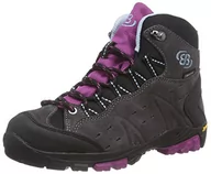 Buty dla chłopców - Brütting Mount Bona High Kids Uniseks - dzieci Buty trekkingowe i turystyczne, szary/liliowy/niebieski, 39 EU - miniaturka - grafika 1