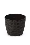 Donice - Pozostałe Osłonka mokka Jersey 19 cm - miniaturka - grafika 1