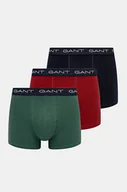 Majtki damskie - Gant bokserki 3-pack męskie kolor granatowy 902443004 - miniaturka - grafika 1