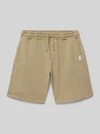 Spodnie i spodenki dla chłopców - Szorty z wpuszczanymi kieszeniami i trokami ściągającymi - miniaturka - grafika 1