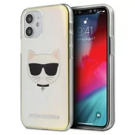 Etui i futerały do telefonów - Karl Lagerfeld Etui Choupette HardCase do iPhone 12 mini multicolor KLHCP12SCIR - miniaturka - grafika 1