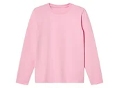 Bluzki dla dziewczynek - pepperts!® Koszulka dziecięca ocieplana z bawełną (158/164, Różowy) - miniaturka - grafika 1