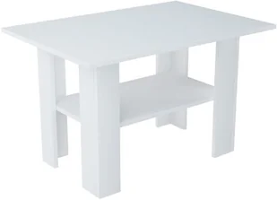 Stolik kawowy, ława, Classic, 87x60x55 cm, biały, mat - Ławy i stoliki kawowe - miniaturka - grafika 1