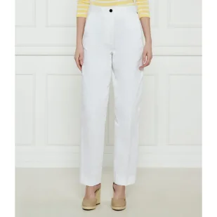 Tommy Hilfiger Spodnie chino BARREL Relaxed fit - Spodnie damskie - miniaturka - grafika 1