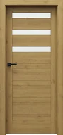 Drzwi wewnętrzne - Porta Drzwi Wewnętrzne Z Szybą Verte Home D.3 Okleina Dąb Naturalny - miniaturka - grafika 1