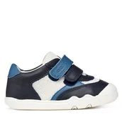 Buty dla chłopców - Sneakersy Geox B Steppieup Boy B655WA 08514 C0700 Granatowy - miniaturka - grafika 1
