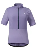 Koszulki sportowe damskie - Schöffel Koszulka kolarska "Montalcino" w kolorze lawendowym - miniaturka - grafika 1