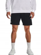 Spodenki męskie - KRÓTKIE SPODENKI UNDER ARMOUR BAWEŁNIANE CZARNE LATO 1379779 001 r. 3XL - miniaturka - grafika 1