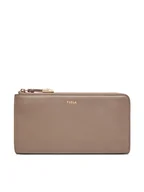 Portfele - Furla Duży Portfel Damski Goccia L Zip Around WP00471 BX3036 KH 2572S Beżowy - miniaturka - grafika 1