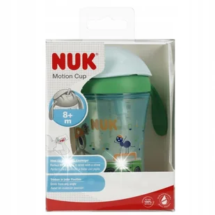 NUK INNOWACYJNY KUBEK 230 ml 8mcy+ BIDON Z OBCIĄŻONĄ SŁOMKĄ - Kubki dla dzieci NUK INNOWACYJNY KUBEK 230 ml 8mcy+ BIDON Z OBCIĄŻONĄ SŁOMKĄ - Kubki dla dzieci - miniaturka - grafika 1