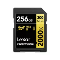 Karty pamięci - Karta Lexar Professional 2000x SDXC 256GB UHS-II V90 - miniaturka - grafika 1