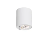 Lampy sufitowe - QAZQA Nowoczesny reflektor sufitowy biały obrotowy i uchylny AR70 - Rondoo Up - miniaturka - grafika 1
