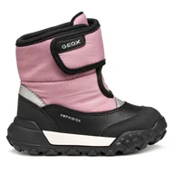 Buty dla dziewczynek - Śniegowce Geox B Trekkyup B Ab B566MA 054FU C0724 S Czarny - miniaturka - grafika 1