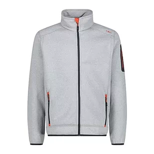 CMP męska kurtka Knit-Tech Aluminium-Flame, 56 - Kurtki męskie - miniaturka - grafika 1