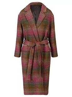 ApartFashion APART płaszcz z dzianiny w kolorowych kolorach, różowy-wielokolorowy, 42 - Płaszcze damskie - miniaturka - grafika 1