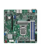 Płyty główne serwerowe - Płyta główna ASRock E3C252D4U 1x LGA1200 Intel Xeon E-23XX C252 4xDIMM, SATA, 1xM2, 2x1GbE, IPMI - miniaturka - grafika 1