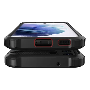 Hybrid Armor pancerne hybrydowe etui pokrowiec Samsung Galaxy S21 FE złoty - Etui i futerały do telefonów - miniaturka - grafika 8