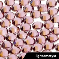 Ozdoby do paznokci - Cyrkonie do paznokci szklane SS10 Light Ametyst 50 szt - miniaturka - grafika 1