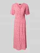 Sukienki - Sukienka casualowa taliowana z czystej wiskozy model ‘TALA’ - miniaturka - grafika 1