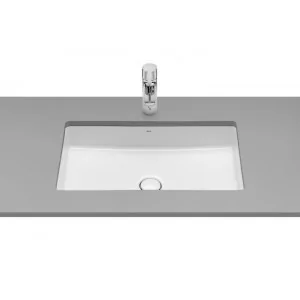 Roca A327535S00 INSPIRA SQUARE UMYWALKA PODBLATOWA 540x320 mm FINECERAMIC $611 Supraglaze$612 - Umywalki - miniaturka - grafika 1
