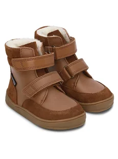 Bundgaard Skórzane botki "Basil Strap Mini II TEX" w kolorze jasnobrązowym - Buciki dla niemowląt - miniaturka - grafika 1