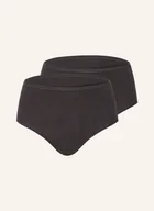 Majtki damskie - Schiesser Figi Pełne, 2 Szt. 95/5 schwarz - miniaturka - grafika 1